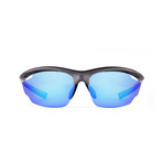 Men's VOLT 09 Sunglasses // Black + Blue