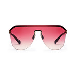 Men's VIBE 01 Sunglasses // Black + Pink