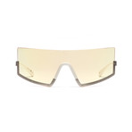 Men's Stun 03 Sunglasses // White + Yellow