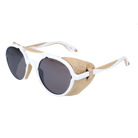 Givenchy // Unisex 7038 Sunglasses // White + Beige