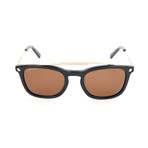 Dsquared2 // Unisex DQ0272 Sunglasses // Shiny Blue + Brown