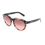 Dsquared2 // Women's DQ0287 Sunglasses // Pink + Brown Mirror