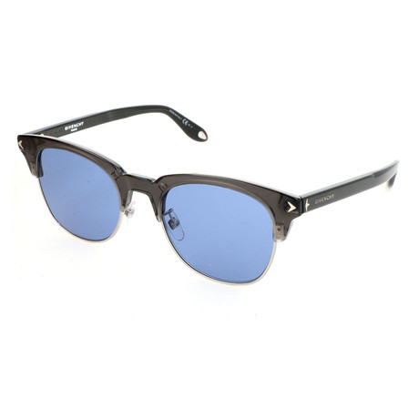 Givenchy // Men's 7083 Sunglasses // Gray + Blue