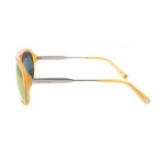 Dsquared2 // Men's DQ0185 Sunglasses // Shiny Yellow + Gradient Violet