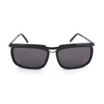 Dsquared2 // Men's DQ0117 Polarized Sunglasses // Shiny Black + Smoke