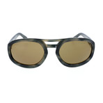 Dsquared2 // Men's DQ0258 Sunglasses // Olive Gray + Brown