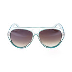 Dsquared2 // Men's DQ0182 Sunglasses // Crystal + Brown Mirror