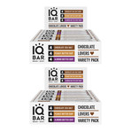 IQ Bar // 2 Boxes of 12 (Chocolate Lovers Variety Pack)