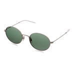 Unisex RB3594 Beat Oval Sunglasses // Silver + Green