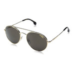 Carrera // Men's 131/S Sunglasses // Gold + Gray Blue