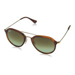 Ray Ban // RB4253 Gradient Sunglasses // Tortoise + Green