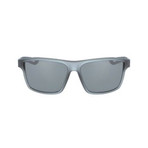 Nike // Men's Legend EV0940 Sunglasses // Matte Crystal Gray + Gray Silver Flash