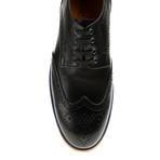 Rafael Modern Shoe // Black + Orange (Euro: 40)