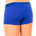 Retro Boxers // Navy + Royal Blue // Pack of 2 (Small)