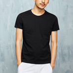 Basic Short Sleeve Tee // Black (M)