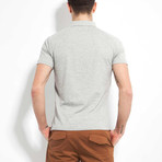 Cotton Plain Polo // Grey (S)