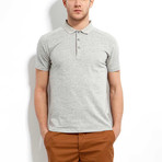 Cotton Plain Polo // Grey (S)