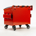 Mini Dumpster // Sparkle Red
