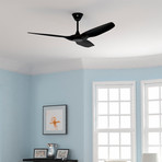 Big Ass Fans Haiku L 52" Indoor Smart Ceiling Fan with Integrated LED Light // Matte Black