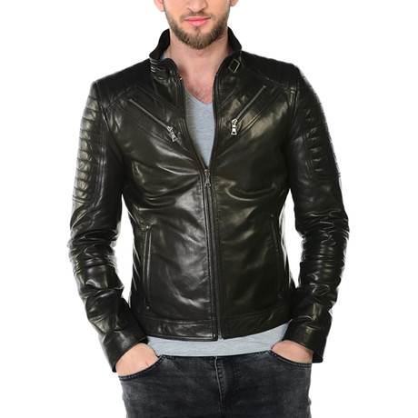 Eve Leather Jacket // Black (XS)