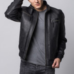 Felix Leather Jacket // Black (2XL)