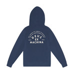 Camperdown Address Hoodie // Blue (XS)