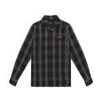 Zeus Plaid Shirt // Midnight Check (XS)