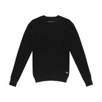 Waffle Knit // Black (XS)