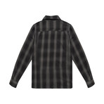 Zeus Plaid Shirt // Midnight Check (XS)