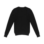 Waffle Knit // Black (XS)