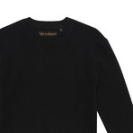 Waffle Knit // Black (XS)