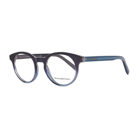 Men's EZ5024 092 Eyeglasses // Blue + Clear