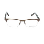 Men's EZ5014 035 Eyeglasses // Copper Dark Brown