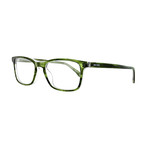 Men's Square Glasses // Olive