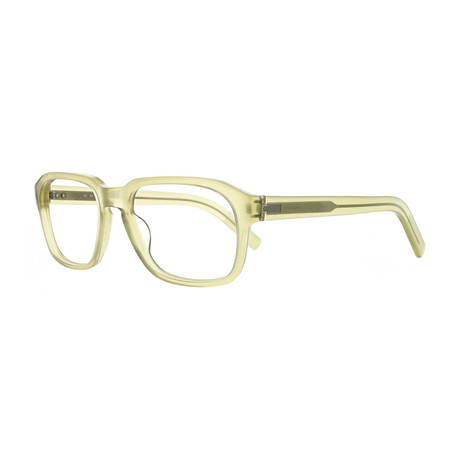 Men's Square Glasses // Milky Khaki