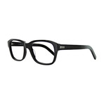 Men's Square Glasses // Black