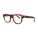 Men's Square Glasses // Matte Blonde Havana