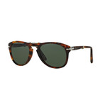Men's 714 Iconic Folding Sunglasses // Coffee + Green