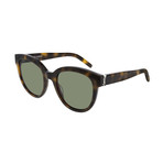 Unisex Round Sunglasses // Havana Brown III