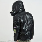 Nylon Insulated Down Jacket // Black (S)