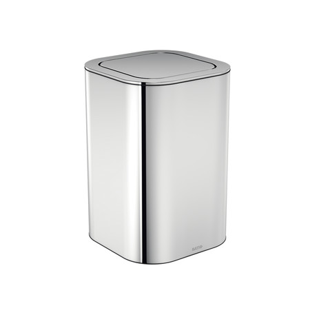 Line // Waste Bin // Chrome