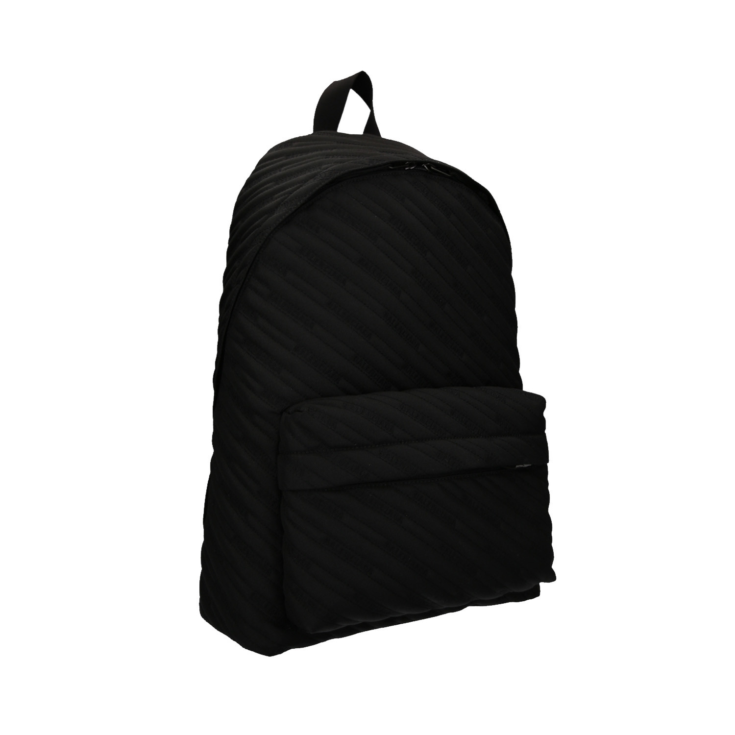 Balenciaga // Polyester Explorer Allover Backpack // Black - Luxury Men