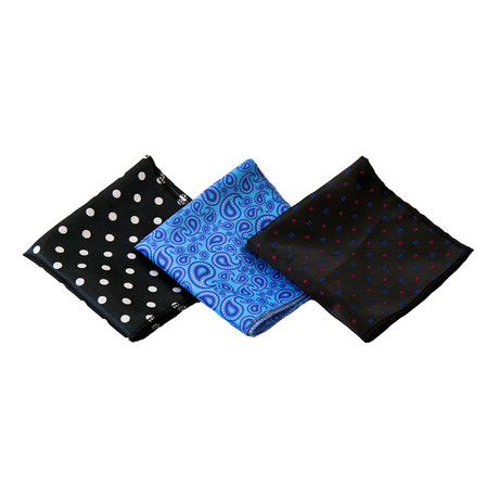 Ari Silk Handkerchief // Assorted // Pack of 3