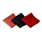 Gregory Silk Handkerchief // Assorted // Pack of 3