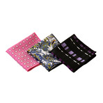 William Silk Handkerchief // Assorted // Pack of 3