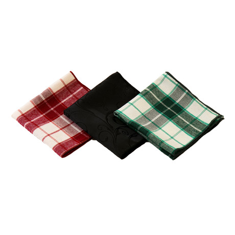 Joseph Silk Handkerchief // Assorted // Pack of 3