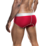 Sports Performance Hip Brief // Red (S)