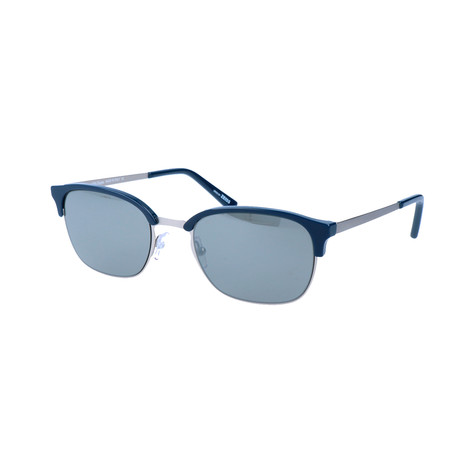 Ermenegildo Zegna // Men's EZ0047 Sunglasses // Navy + Silver