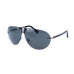 Ermenegildo Zegna // Men's EZ0015 Sunglasses // Gray + Silver