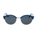 Ermenegildo Zenga // Men's EZ0046 Sunglasses // Navy + Silver